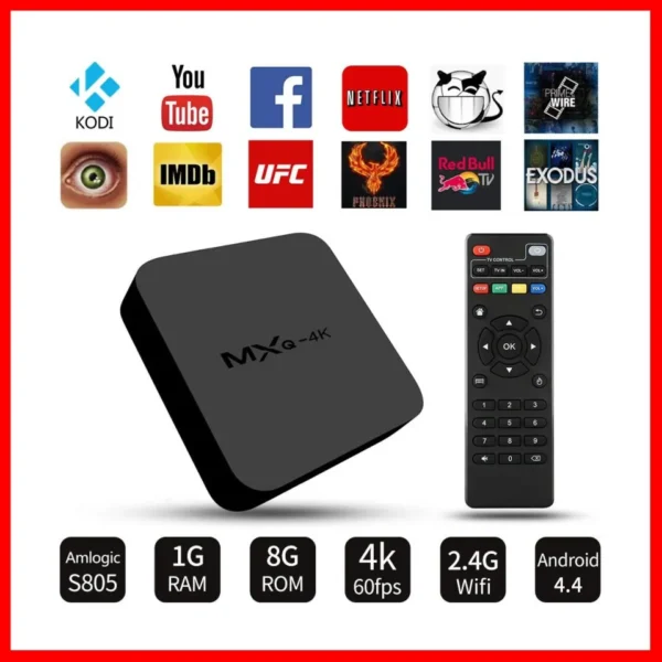 MXQ 4K Box